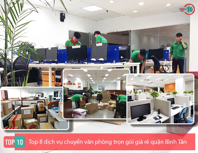 Dịch vụ chuyển văn phòng quận Bình Tân