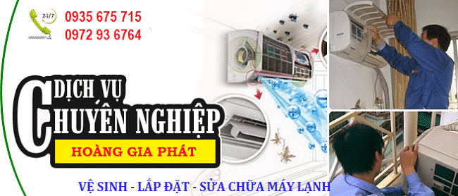 Dịch vụ vệ sinh máy lanh uy tín quận 3-Hoàng Gia Phát
