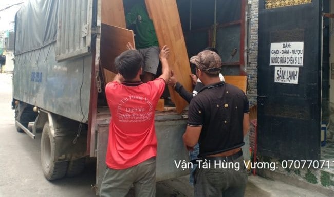 Chuyển nhà trọn gói giá rẻ huyện Hóc Môn-Hùng Vương