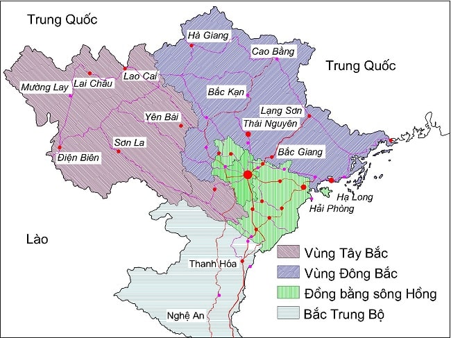 Từ TPHCM đi các tỉnh miền Bắc bao nhiêu km