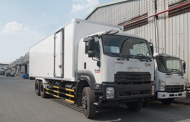 Xe tải Isuzu FVM34WE4-Bảng giá Xe tải chở vật liệu