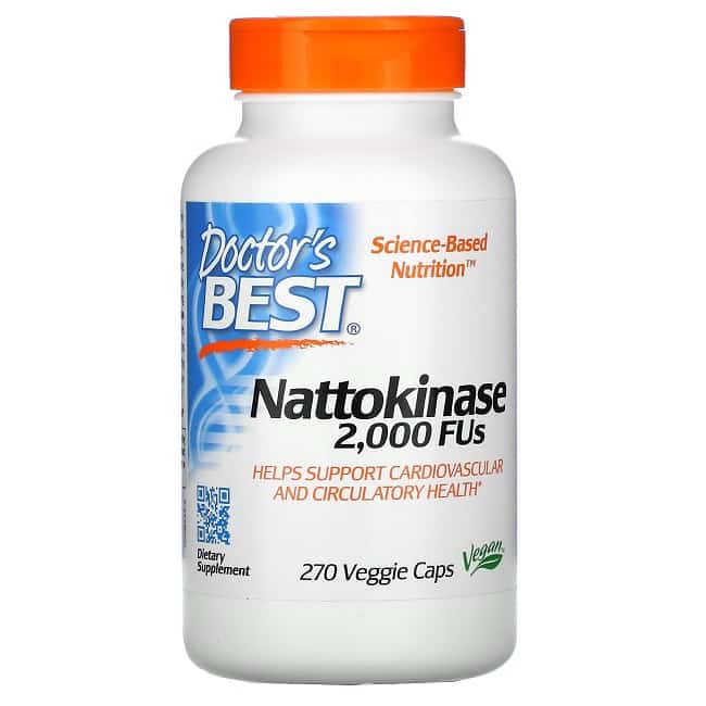 Viên thuốc chống đột quỵ của mỹ Doctor's best Nattokinase