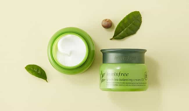 Kem dưỡng ẩm Hàn Quốc Innisfree Green Tea Balancing Cream EX