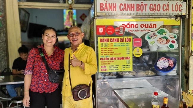 Bánh canh cá lóc Đồng Quán