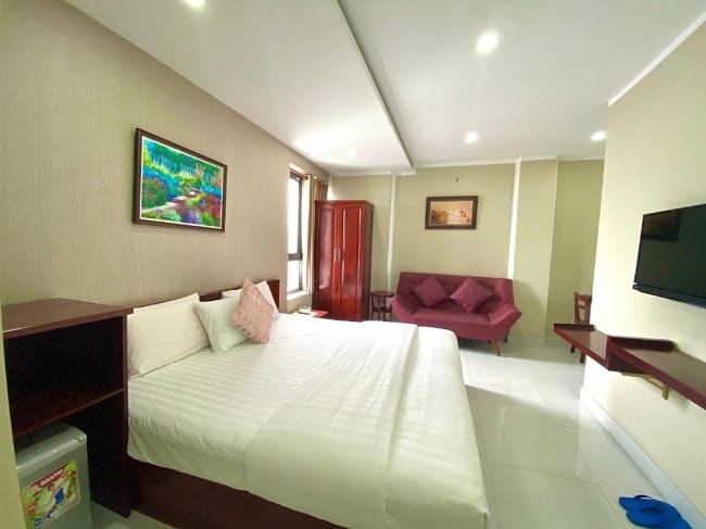 Không gian tại Mi Linh Hotel