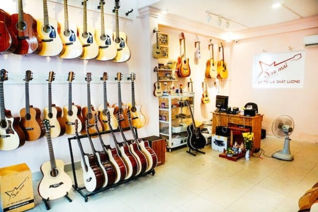 Cửa hàng Guitar Sao Mai