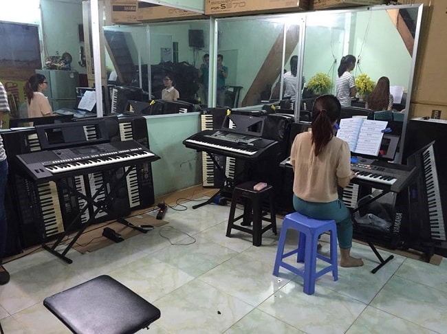 Học organ tại Trung tâm Đào tạo nhạc cụ Thiên Phú
