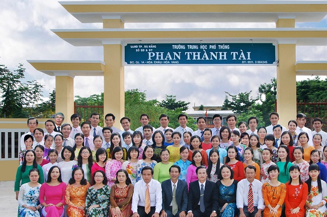 Đội ngũ giáo viên tại Trường THPT Phan Thành Tài 