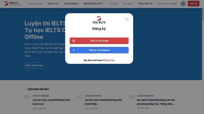 Website dol.vn
