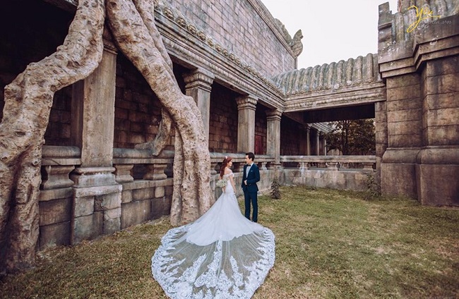 Chụp ảnh cưới đẹp tại Asia Park Đà Nẵng