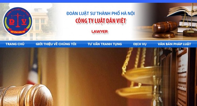 Công ty luật uy tín tại Hà Nội - Luật Dân Việt