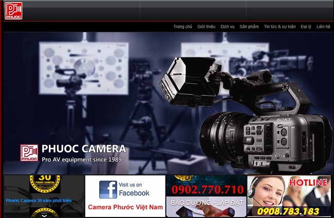 Cửa hàng máy ảnh TPHCM - Phước Camera