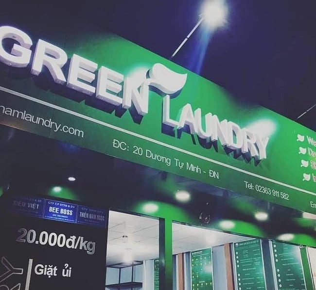Địa chỉ giặt ủi tại Đà Nẵng - Green Laundry