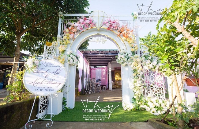 Dịch vụ trang trí tiệc cưới Đà Nẵng - Thy Decor Wedding