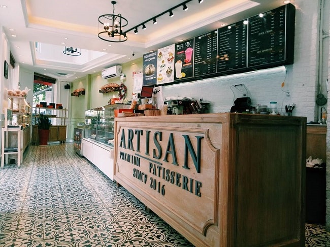 Quán cafe đẹp Quận 7 - Artisan