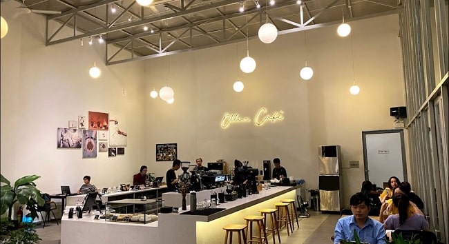 Quán cafe đẹp Quận 7 - Ollin Cafe