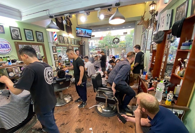 Tiệm cắt tóc undercut ở TPHCM - T Cut Barbershop