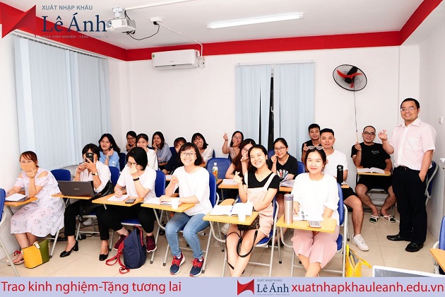 Lớp học xuất nhập khẩu tại Lê Ánh | Nguồn Trung tâm Xuất nhập khẩu Lê Ánh