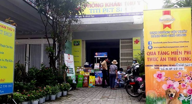 Phòng khám thú y Đà Nẵng - Titi Pet Shop