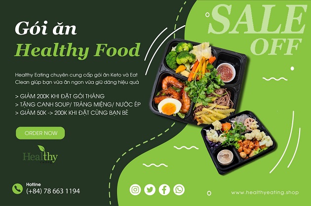 Health Eating - địa điểm ăn Healthy chất lượng tại TPHCM