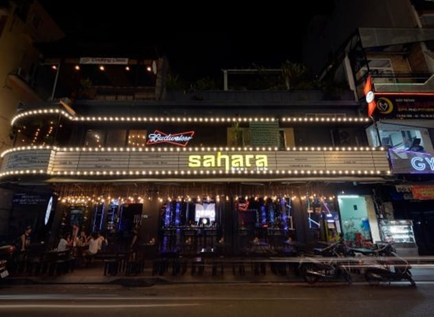 Sahara là một quán bar Bùi Viện nổi tiếng