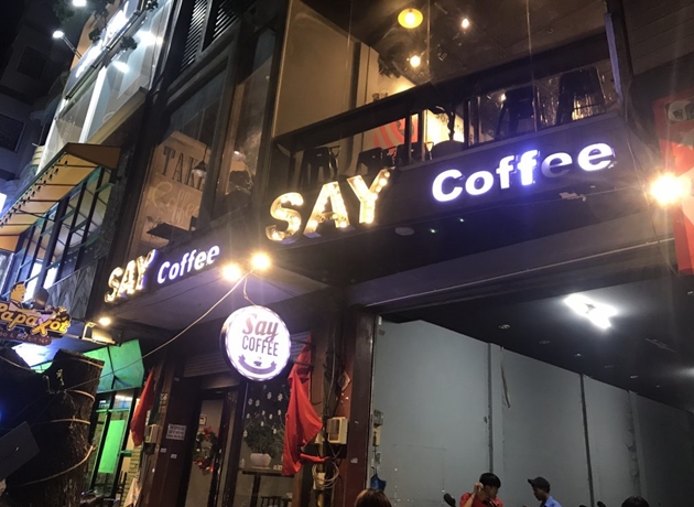 Say Coffee là quán cà phê theo phong cách tươi mới, thời thượng và lãng mạn