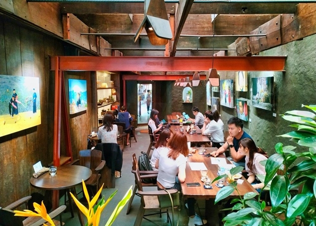 Chill Corner là một quán cà phê nổi tiếng ở Quận 2 với không gian "so chill"