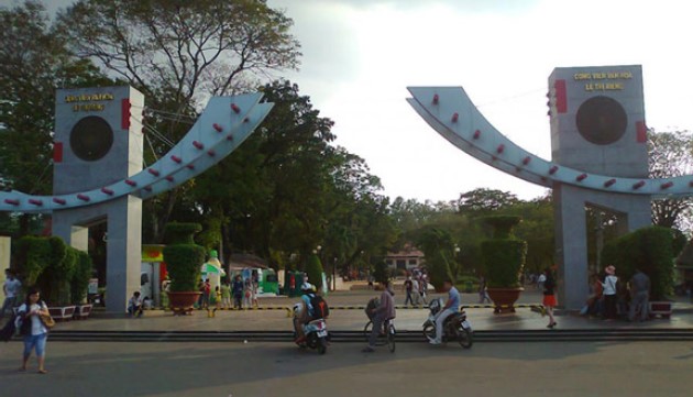 Những địa điểm kinh dị ở Sài Gòn nổi tiếng| Nguồn: Công viên Lê Thị Riêng