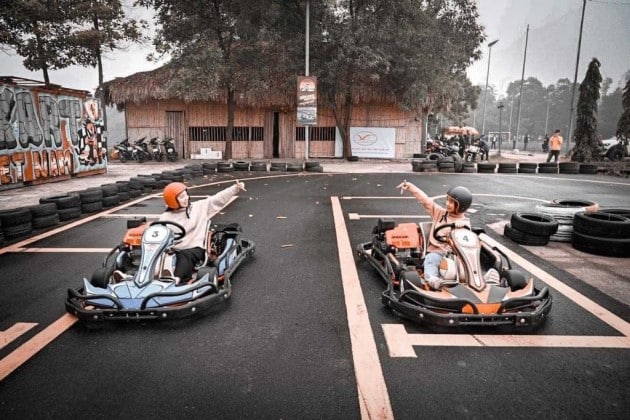 Địa điểm vui chơi TPHCM nổi tiếng| Nguồn: Kart 1 - đua xe Go Kart