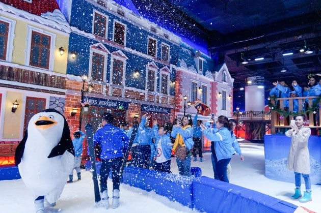 Nguồn: Khu vui chơi giải trí Snow Town Sài Gòn