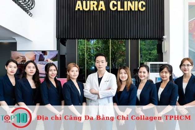 Spa căng da mặt bằng chỉ collagen TPHCM chất lượng| Nguồn: Aura Beauty Clinic