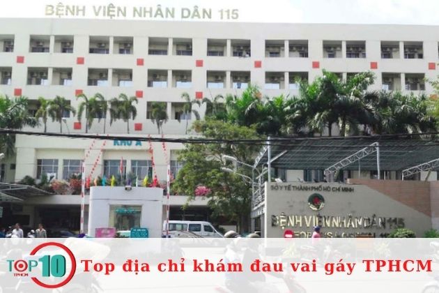 Địa chỉ khám đau vai gáy tại TPHCM| Nguồn: Bệnh viện Nhân dân 115