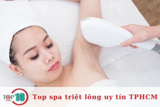 Địa chỉ triệt lông uy tín tại TPHCM| Nguồn: Bo Clinic & Spa