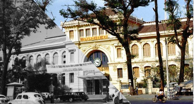 Kiến trúc ở Sài Gòn xưa và nay- Bưu điện Trung tâm Sài Gòn| Nguồn: Internet