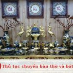 Thủ tục chuyển bàn thờ và bát hương từ nhà cũ sang nhà mới| Nguồn: Internet