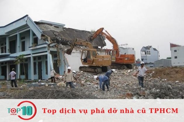 Công ty xây dựng phá dỡ nhà ở Sài Gòn| Nguồn: Công ty phá dỡ nhà Chung Dũng