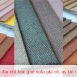 Địa chỉ bọc ghế sofa ở TP.HCM