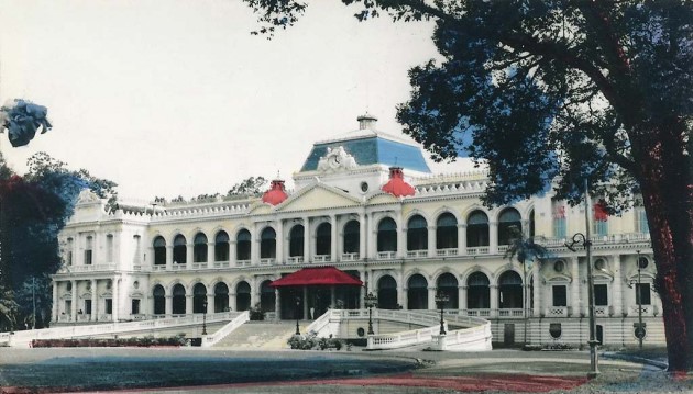 Kiến trúc Sài Gòn xưa và nay- Dinh thống nhất| Nguồn: Internet