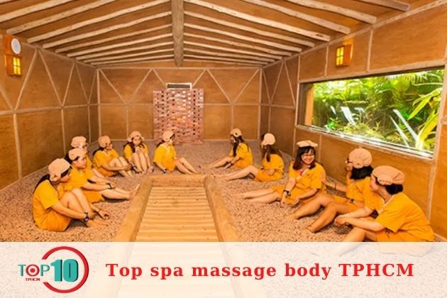 Spa massage body tại TPHCM tốt nhất| Nguồn: Golden Lotus Spa