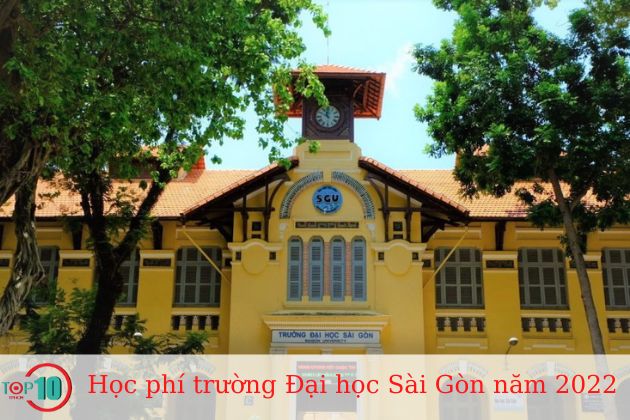 Học phí trường Đại học Sài Gòn là bao nhiêu năm 2022-2023