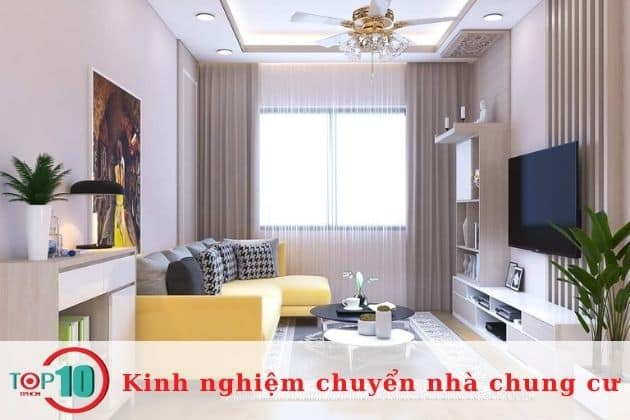 Những kinh nghiệm chuyển nhà chung cư đơn giản và tiết kiệm