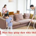 Mẹo hay giúp dọn nhà thần tốc| Nguồn: Internet