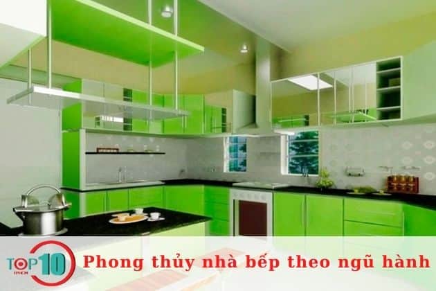 Phong thủy nhà bếp gia chủ mệnh Mộc