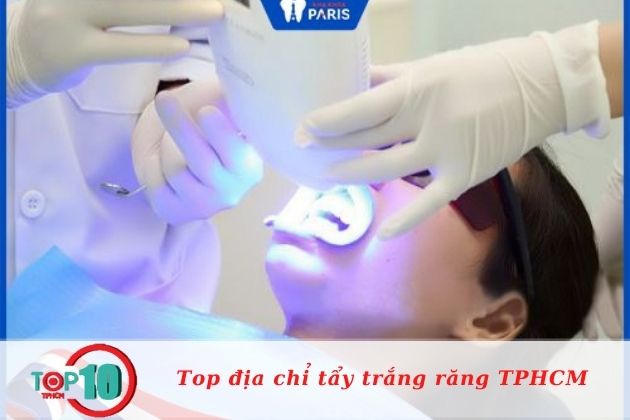 Cơ sở làm trắng răng ở Sài Gòn| Nguồn: Nha khoa Paris