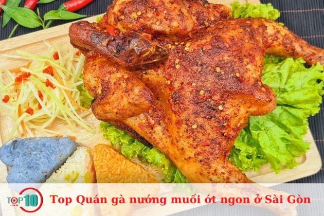 Gà nướng muối ớt Delichi Food