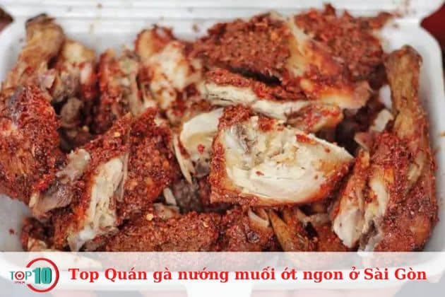 Gà nướng muối ớt Nguyễn Thượng Hiền