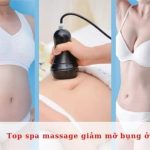 Top spa massage giảm mỡ bụng ở TPHCM tốt nhất