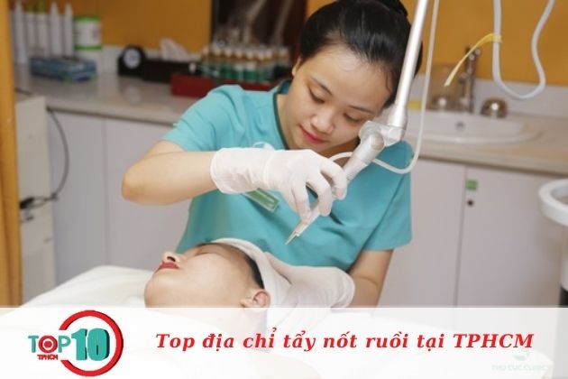 Địa chỉ xóa nốt ruồi uy tín tại TPHCM| Nguồn: Bệnh viện thẩm mỹ Thu Cúc Sài Gòn