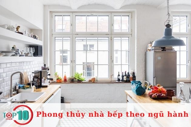 Vị trí phong thủy để đặt bếp