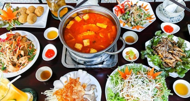 Quán ăn chay ngon tại Quận Bình Thạnh| Nguồn: Vườn chay Garden Restaurant